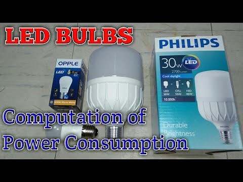 HOW TO COMPUTE ENERGY CONSUMPTION : LED BULD |Kuya JTechnology|