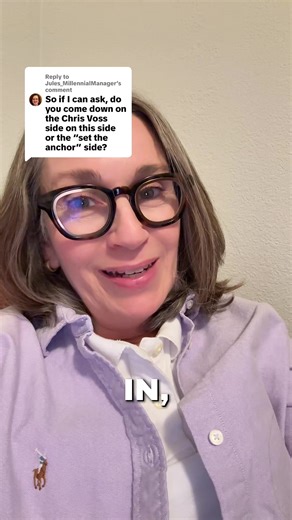 Replying to @Jules_MillennialManager Love the question. My actual preferred method of negotiating comes from the book Getting More by Stuart Diamond. Also a fan of Let’s Get Real Or Let’s Not Play.