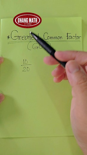 18K views · 309 reactions | Greatest Common Factors of Numbers #gcf #greatestcommonfactor #mathtutor #math #mathelementary #mathlessons #MathFun #mathematics #numbers #mathtips #mathtricks #mathhelp #mathhacks | Unang Math | Facebook