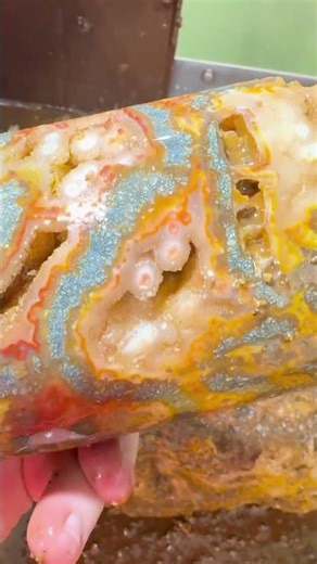 Core Drilling this Red Marcasite