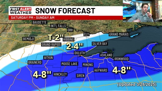 21K views · 99 reactions | 2 rounds of winter weather are on the way! Here's what you need to know. | Northern News Now | Facebook