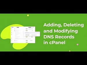 Manage DNS Records in cPanel Easily | Add, Edit & Delete A, CNAME, MX Records