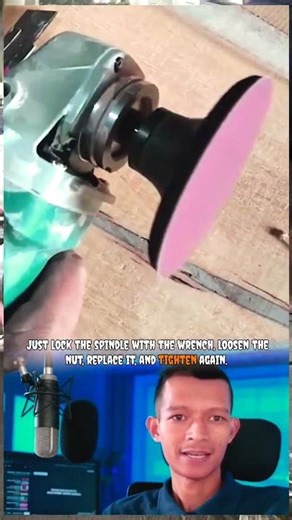 How to Change Sandpaper on an Angle Grinder Easily | Simple & Fast Method #creative #short #shorts