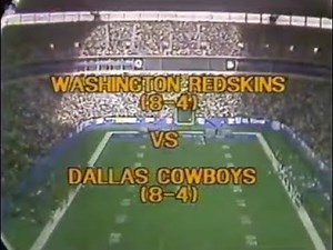 1975 Dallas Cowboys vs Washington Redskins Week 13 (Broadcast+Pat Summerall Commentary)