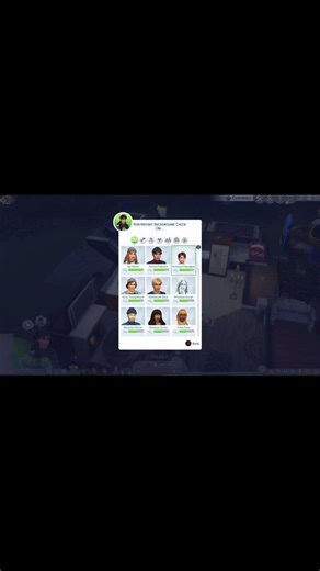 did you know you can run a background check on people in the sims 4 #sims #sims4 #sims4gameplay
