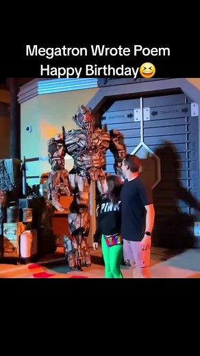 Megatron's Humorous Birthday Poem Recap
