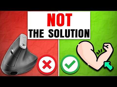 A vertical mouse did nothing for 99% of my patients