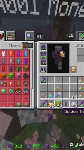 #minecraft #pvp join the Minecraft bedrock realm code in description