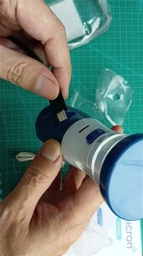 How to Use the TaffOmicron Portable Mesh Nebulizer Steam Therapy Device - JSL-W302