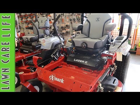 Exmark Zero Turn Lawn Mowers Overiew - Radius and Lazer Z