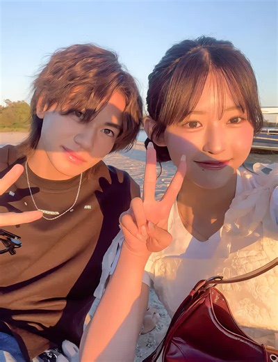 夏休み編のきんりのカップルが話題