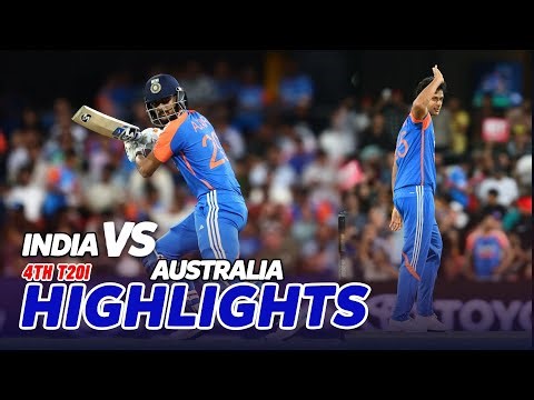 INDIA VS AUSTRALIA - 4th T20I - FULL HIGHLIGHTS #sportzlanka #cricket #indvsaus
