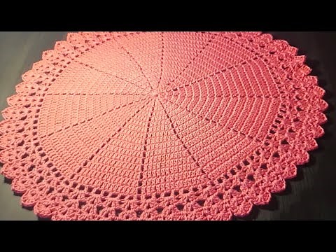 tuto comment crocheter un napperon facile rapide