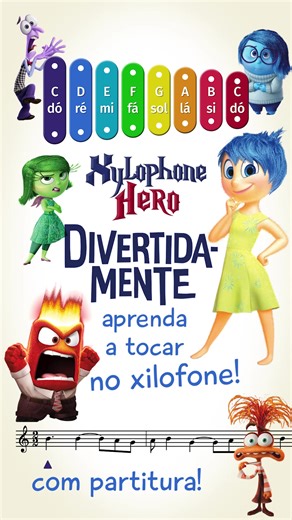 Cómo tocar el xilófono en Divertidamente 2