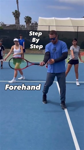 Matt Jones | Tennis Coach | The Forehand Group Lesson My 7 Step Forehand™️ #mattjonestennis #forehand (Forehand tip, the forehand lesson, the forehand group... | Instagram