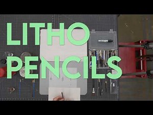 Lithography Drawing Materials