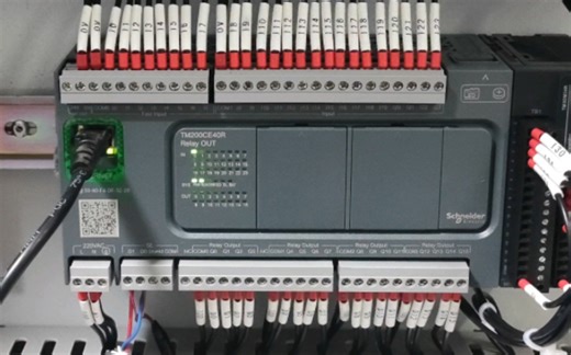 施耐德TM200与MCGS触摸屏Modbus TCP通讯，与485模块和ATV310变频器Modbus RTU通讯