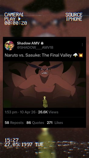 Naruto vs. Sasuke: The Final Valley 🌩️💥