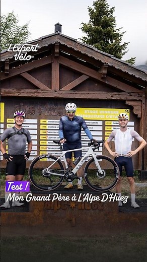 My Grandfather Climbs Alpe d'Huez on the Canyon Endurace:ONfly