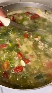 55K views · 1.7K reactions |  It’s the perfect day to make this Broccoli Rabe & Sausage Soup with Cannellini Beans!  RECIPE HERE➡️ https://www.cookingwithnonna.com/italian-cuisine/broccoli-rabe-sausage-soup-with-cannellini-beans.html | Cooking with Nonna | Facebook