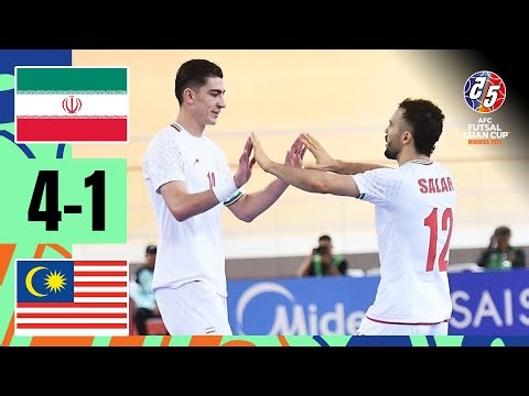 Record champions kick off in style! | IR Iran - Malaysia | Highlights | AFC Futsal Asian Cup™