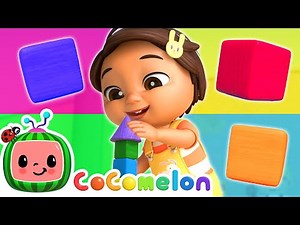 Nina Learns Colors with Toys at Playtime | CoComelon Nursery Rhymes & Kids Songs