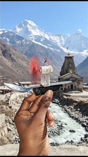 how to meke chamach or dc motor se wather danda karne wala project bana diya #shorts #trending