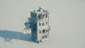 Houdini Building Destruction WIP v1