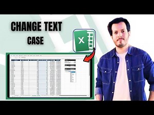 Change Text Case in Excel | UPPER, LOWER & PROPER Functions Explained