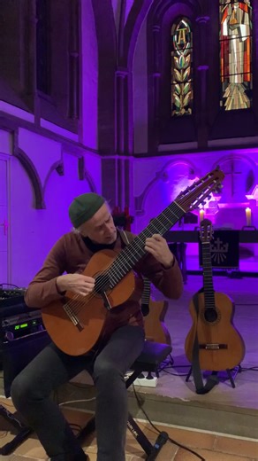 Andreas Heuser on Instagram: "Part of my composition "In a Dream" live in concert. Performed on a 10 string classical guitar (Ramirez 1a 1981). If you like it feel free to subscribe my YouTube channel or listen to my music on all streaming sites. Links in bio. www.youtube.com/@AndreasHeuser #classicalguitar #neoclassicalguitar #acousticguitar #10stringguitar #liveconcert"