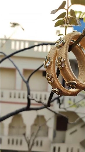 Silk thread bangles making 🩷✨
