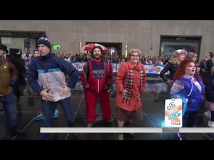 Andy Karl & Broadway company perform "Philanthropy" on the Today Show.
