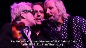 THE ORCHESTRA starring former Members of ELO performs all the unmistakable ELO biggest hit songs like “Evil Woman,” “Strange Magic,” “Livin’ Thing,” “Do Ya,” “Sweet Talkin’ Woman,” “Telephone Line,” and many more. https://statetheatre.org/events/the-orchestra-starring-former-members-of-elo | State Theatre Center for the Arts
