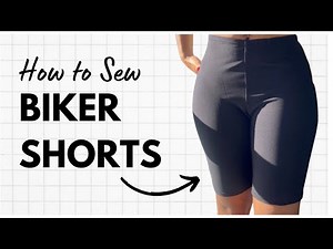 HOW TO SEW SHORTS SEWING TUTORIAL | HOW TO MAKE GYM SHORTS