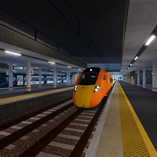 Class 802 Double at Airport Central 🚆 | SCR #roblox #stepfordcountyrailway #train