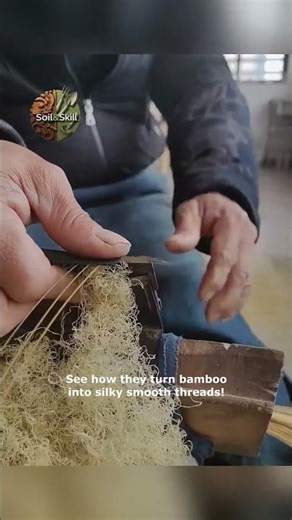 The Amazing Process of Creating Bamboo Silk for Crafts