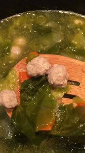 On a chilly Fall day like today, what's better than Nonna Romana's Escarole Soup with Tiny Meatballs? 🍂🍁 Find the recipe in the Cooking With Nonna Cookbook! ❤️🇮🇹🍝📚 https://www.cookingwithnonna.com/Products/the-cooking-with-nonna-cookbook.html | Cooking with Nonna