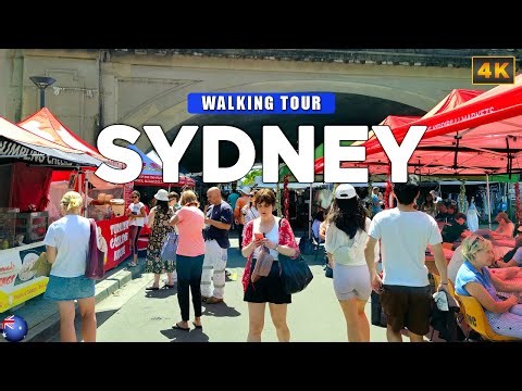 Sydney, AUSTRALIA - Elegant Kirribilli & Milsons Point on a Sunny Sunday Morning 4K Walking Tour