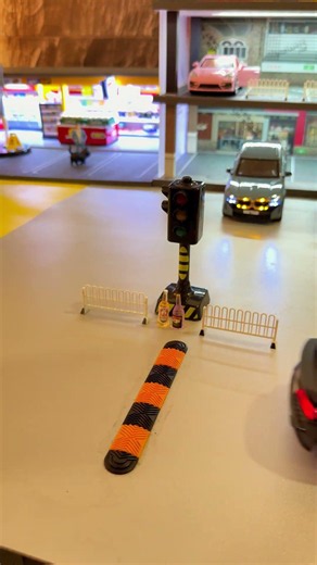 Speed Bump Challenge! 🚗💥 1:24 Model Car #automobile #bumping #car #diecast