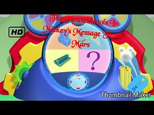 The Mouseketools In Mickey's Message From Mars