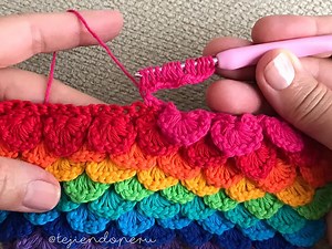 Learn The Crochet Crocodile Stitch Pattern