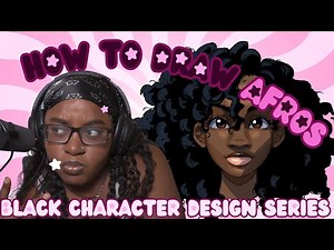 ★HOW TO DRAW AFRO HAIR★