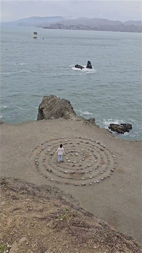 Walking the Labyrinth at San Francisco's Lands End