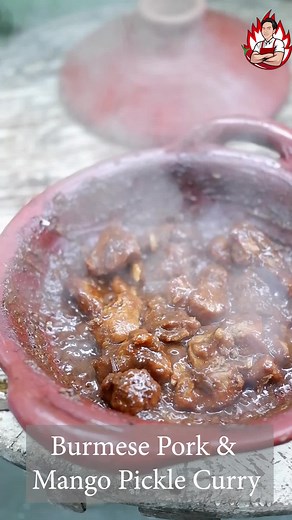 Delicious Burmese Pork & Pickle Mango Curry Recipe