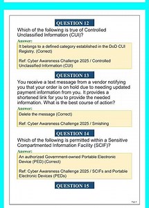 Cyber Awareness Challenge JKO 2026 Quizlet | Practice Questions and Answers