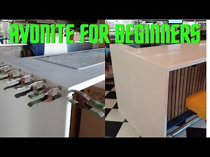 Basic Solid Surface fabrication with basic tools