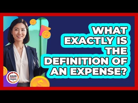 What Exactly Is The Definition Of An Expense?