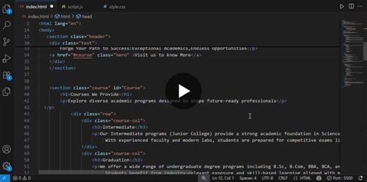 #skillcrafttechnology #internshipexperience #webdevelopment #task1 #frontend #html #css #javascript #responsivedesign #techinnovation | Komal Gumdel