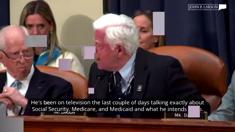 Elon Musk called Social Security a Ponzi scheme and Donald Trump called it a scam. Make no mistake - they want to slash & privatize Americans' benefits. My resolution compels them to provide answers, but Republicans are trying to stop it from even coming to a vote in the House. | John Larson