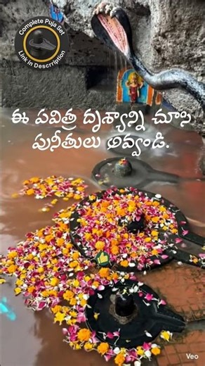 మహాశివుని దివ్య అభిషేకం! 🔱 Shiva Lingam Puja Ritual | శివలింగం